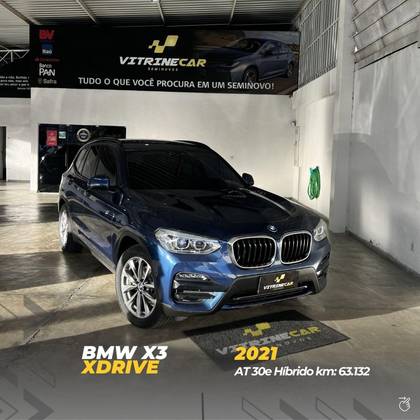BMW X3 2.0 16V HÍBRIDO X LINE XDRIVE30E STEPTRONIC